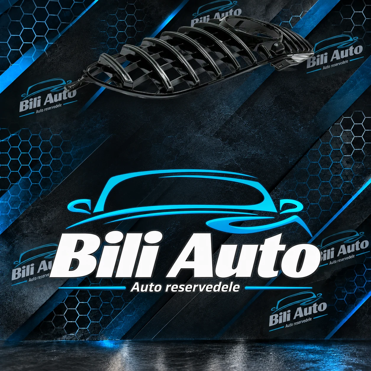 Grill Mercedes GLE Coupe W292 C292 Panamericana AMG GT 2015-2019 - Billede 3