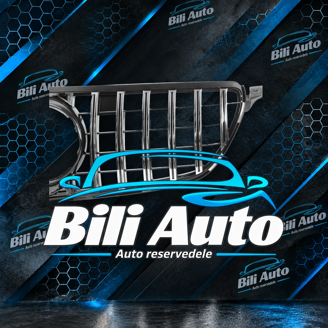 Grill Mercedes GLE Coupe W292 C292 Panamericana AMG GT 2015-2019 - Billede 4