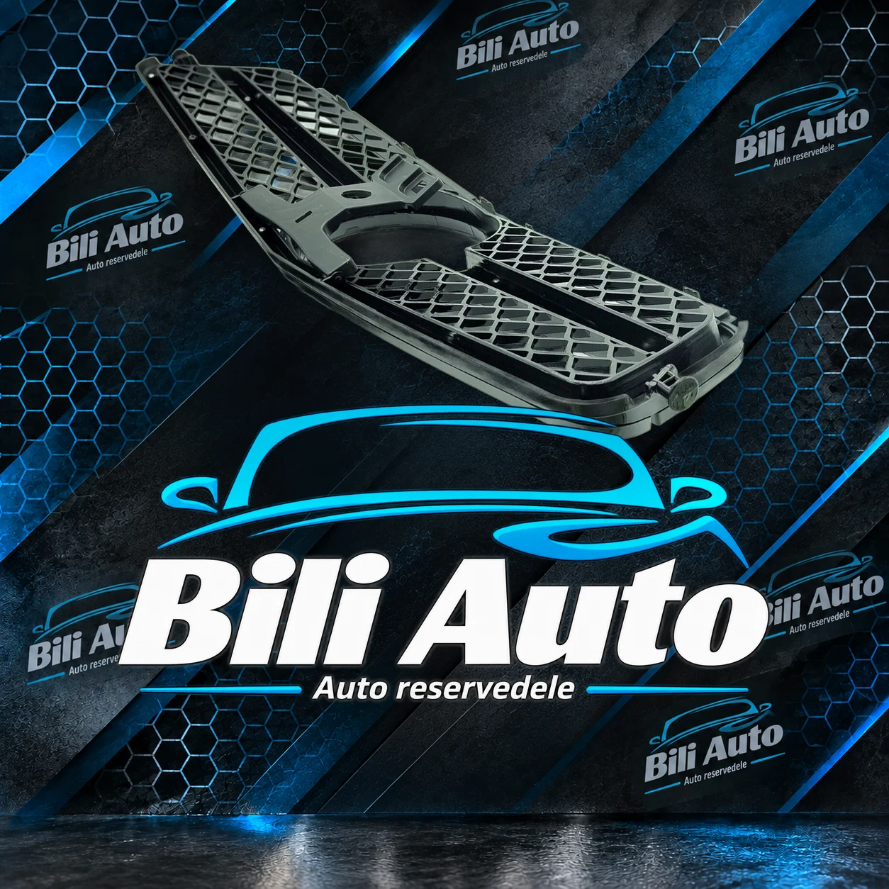 Grill Mercedes C-klasse W204 C204 Coupe AMG 2007-2014 - Billede 5
