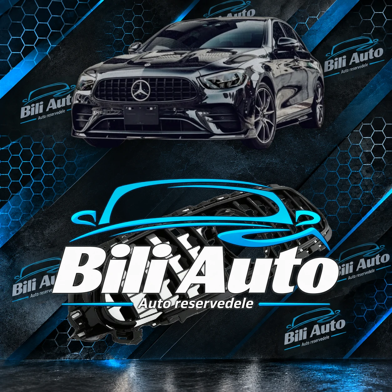 Grill Mercedes E-klasse W213 S213 W238 C238 Panamericana AMG - Billede 2