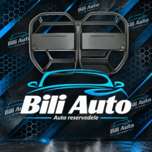 Grill nyrer BMW 4 G26 Gran Coupe blank sort