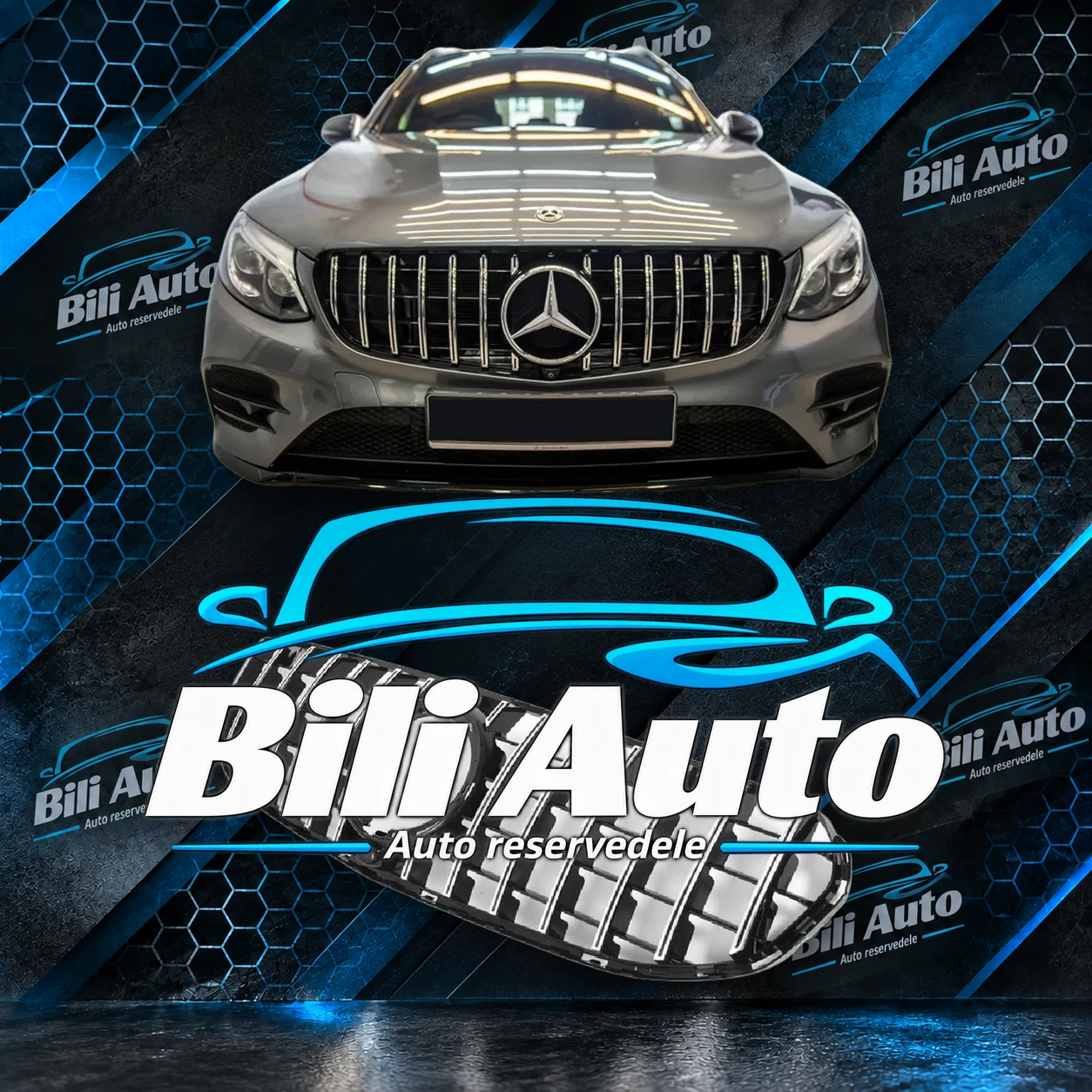 Grill Mercedes GLC W253 X253 C253 Panamericana facelift 2019-