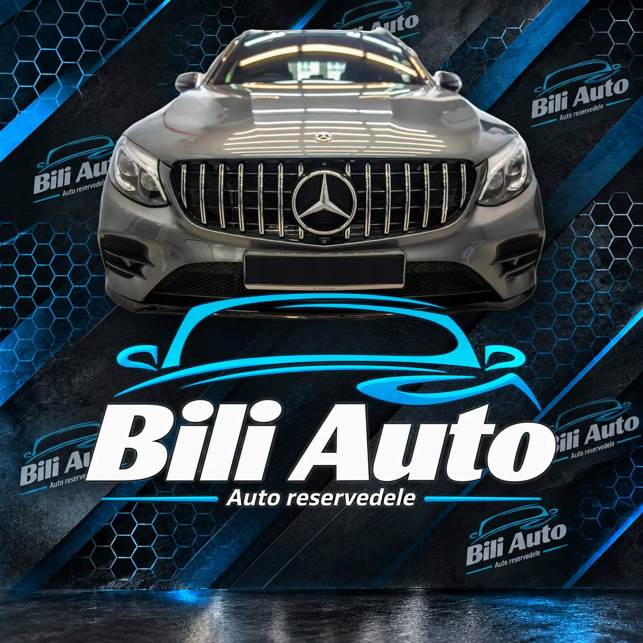 Grill Mercedes GLC W253 X253 C253 Panamericana facelift 2019- - Billede 3