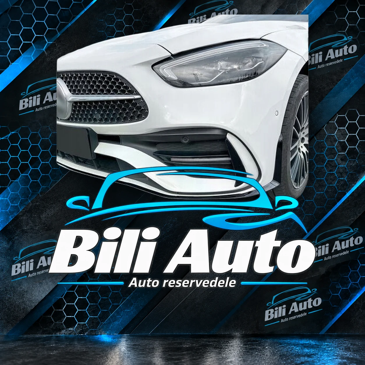 Frontsplitter Mercedes W206 S206 AMG Line - Billede 3