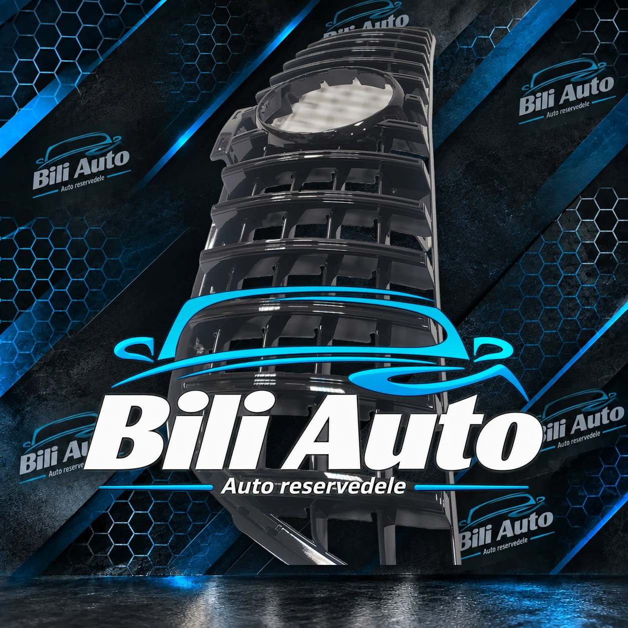 Grill Mercedes ML W166 2011-2015 Panamericana AMG GT Full Black - Billede 3