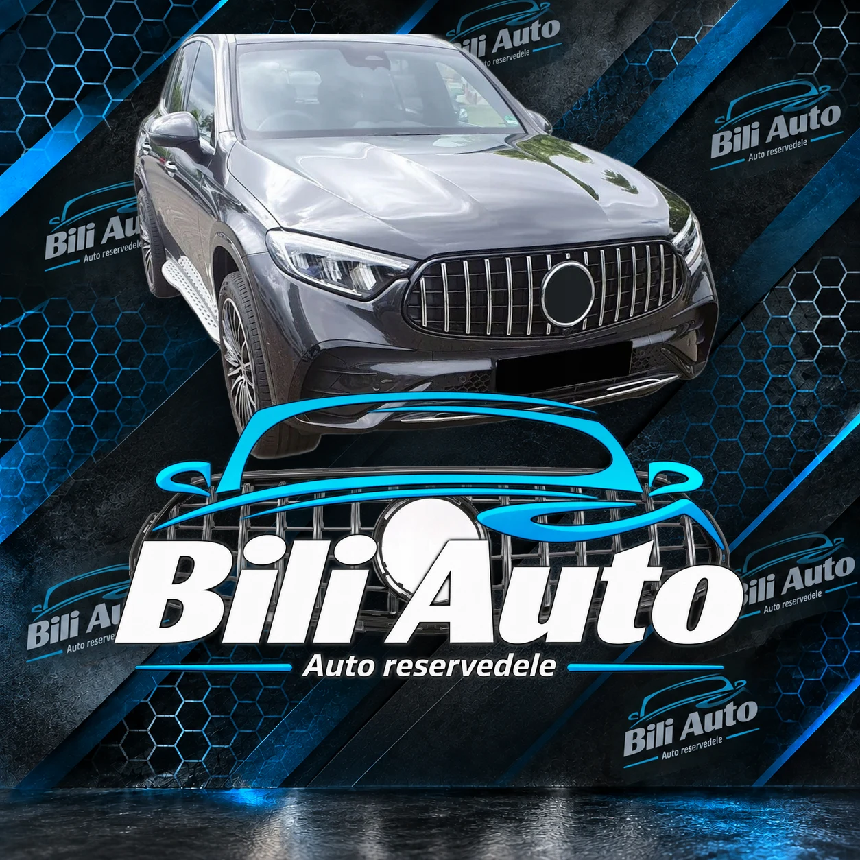 Grill Panamericana Mercedes GLC X254 C254 W254 AMG Line