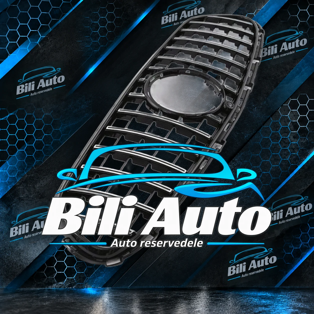 Grill Panamericana Mercedes GLC X254 C254 W254 AMG Line - Billede 3