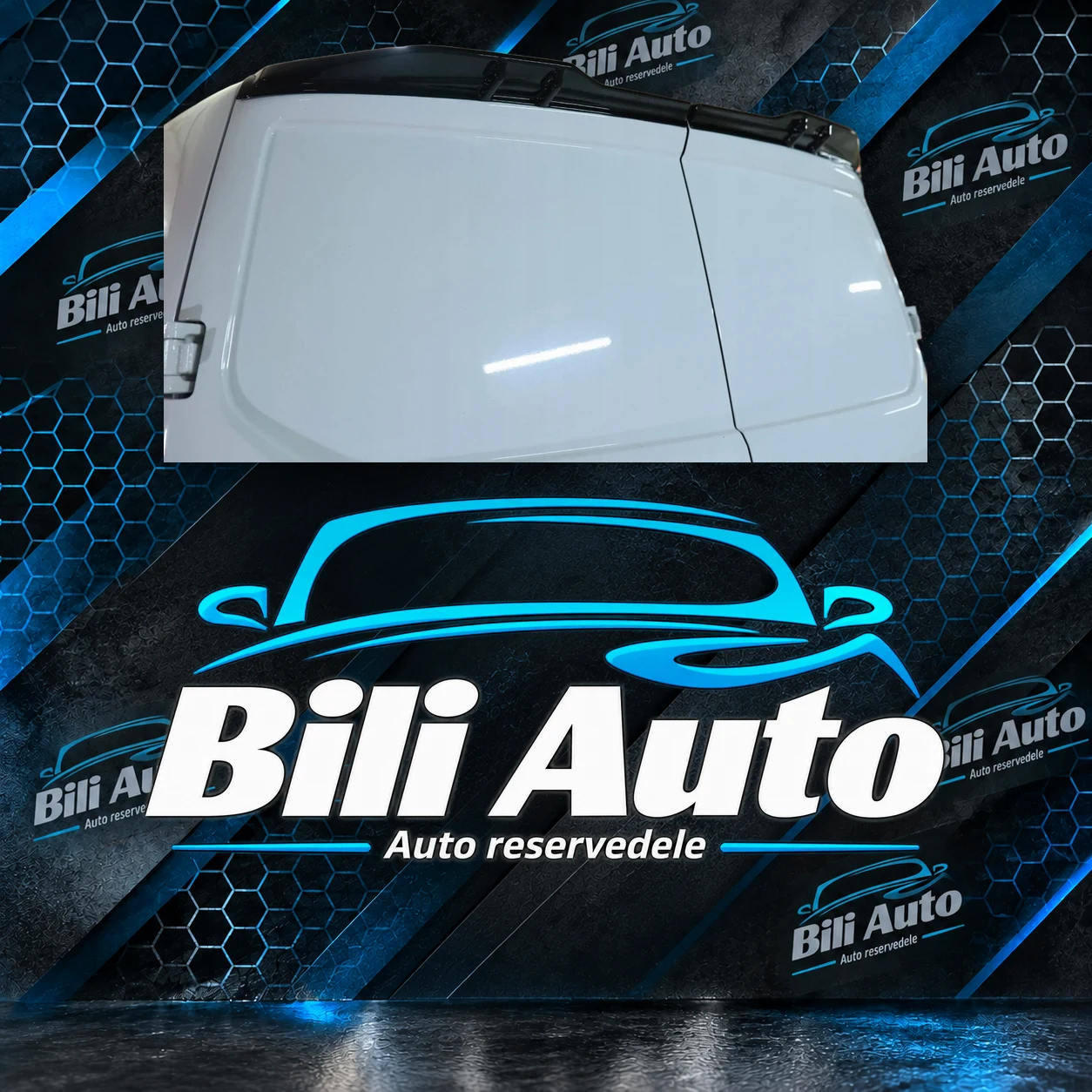 Hækspoiler Ford Transit Custom MK2 2023+ sort - Billede 2