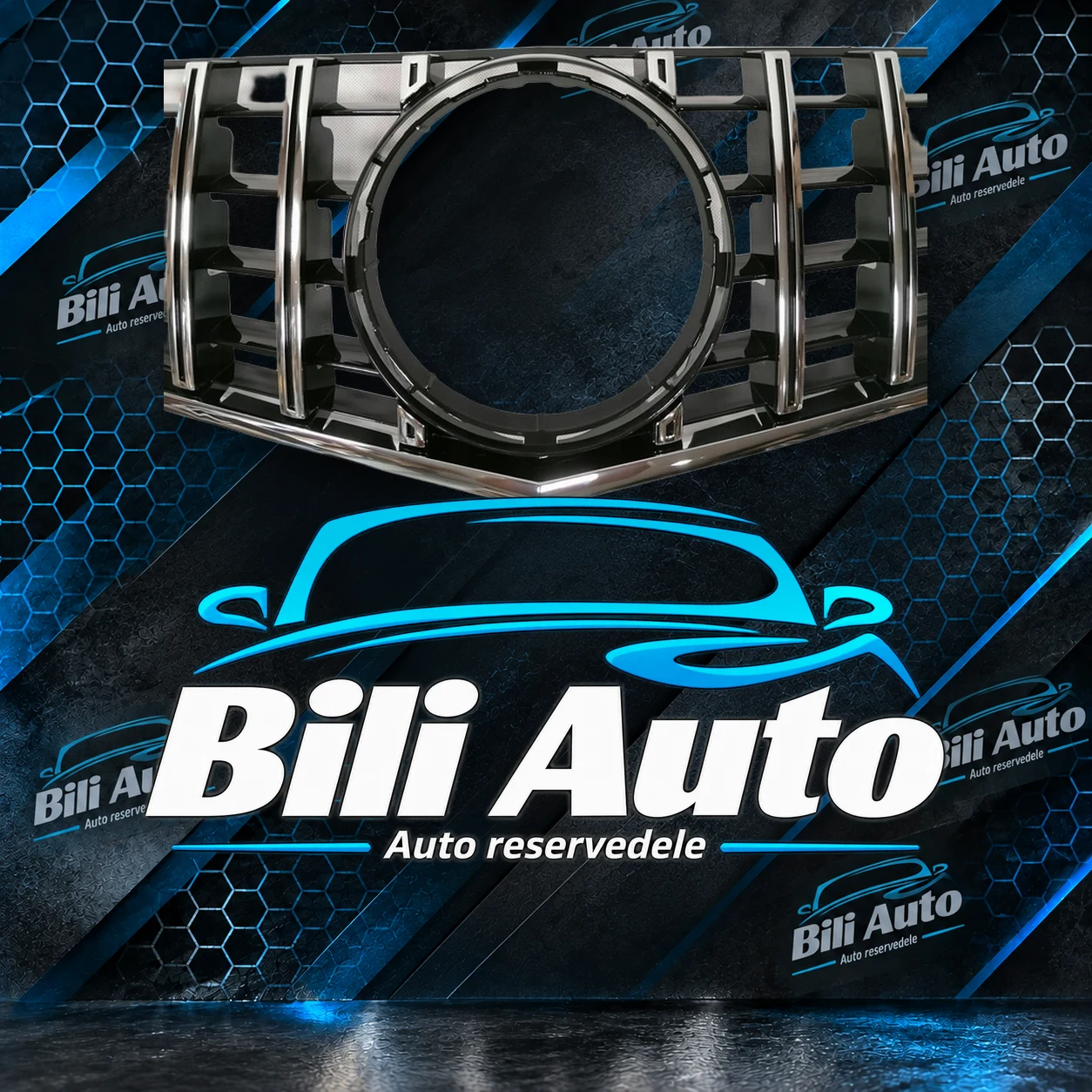 Grill Mercedes W207 C207 Coupe Panamericana AMG GT 2009-2013 - Billede 4