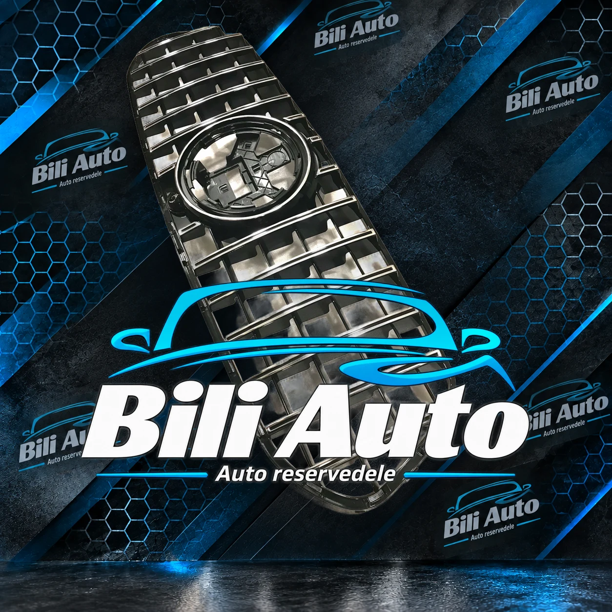 Grill Mercedes GLE W167 V167 C167 AMG GT Panamericana krom - Billede 2