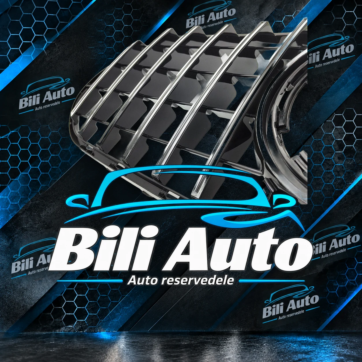 Grill Mercedes GLE W167 V167 C167 AMG GT Panamericana krom - Billede 3