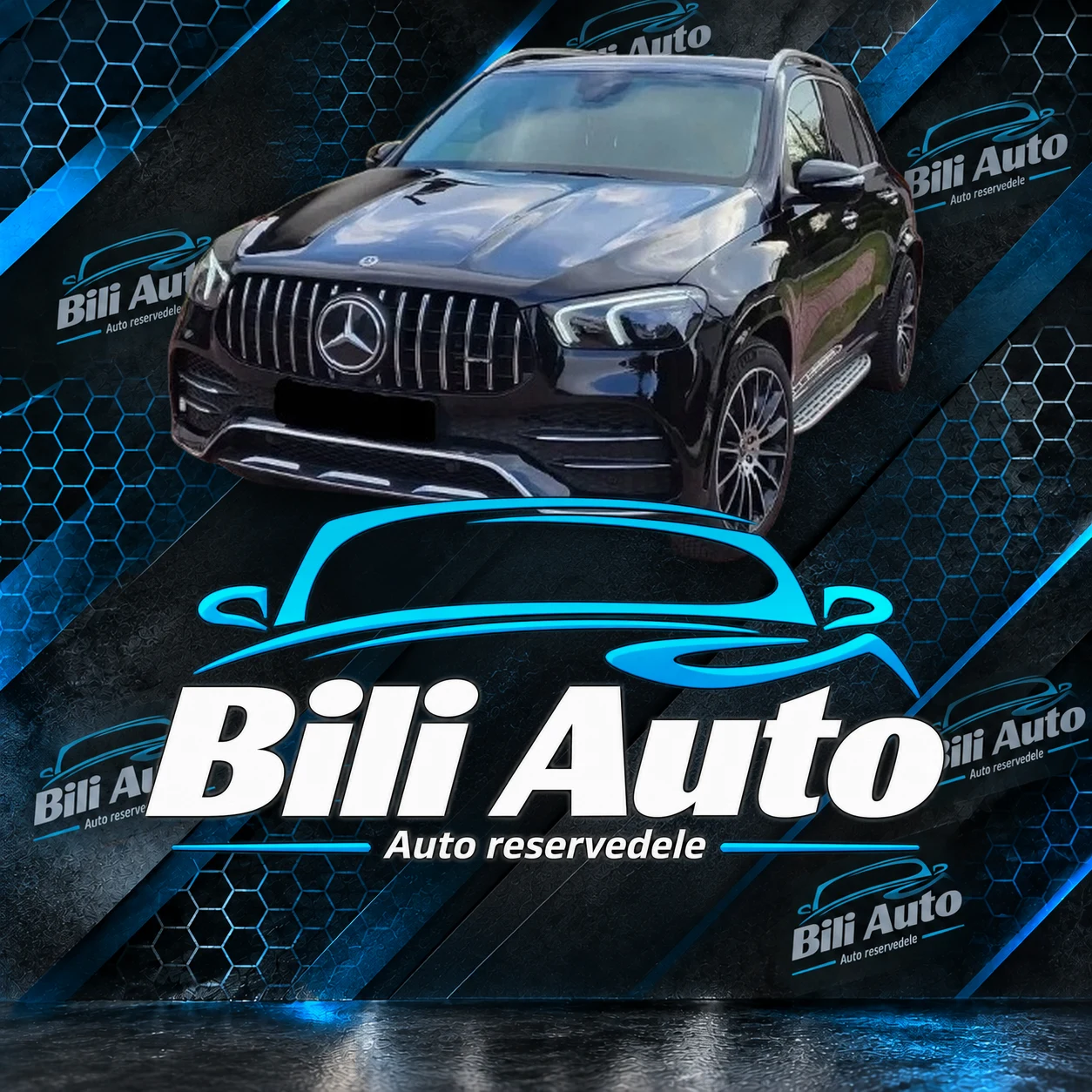 Grill Mercedes GLE W167 V167 C167 AMG GT Panamericana krom - Billede 5