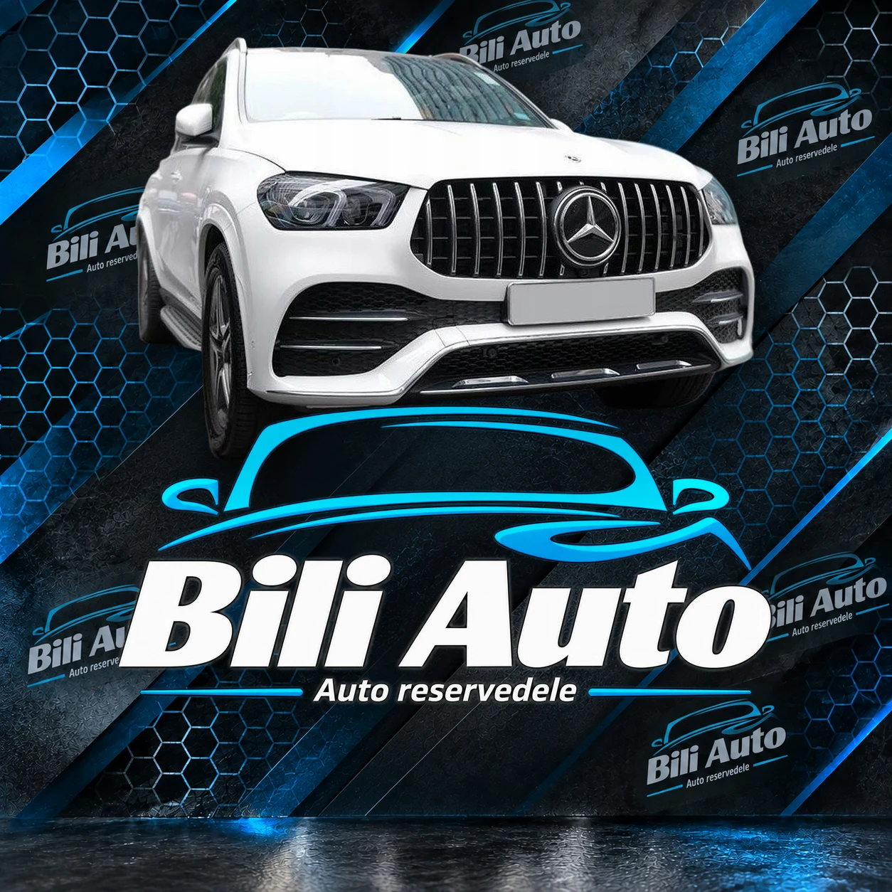 Grill Mercedes GLE W167 V167 C167 AMG GT Panamericana krom - Billede 6