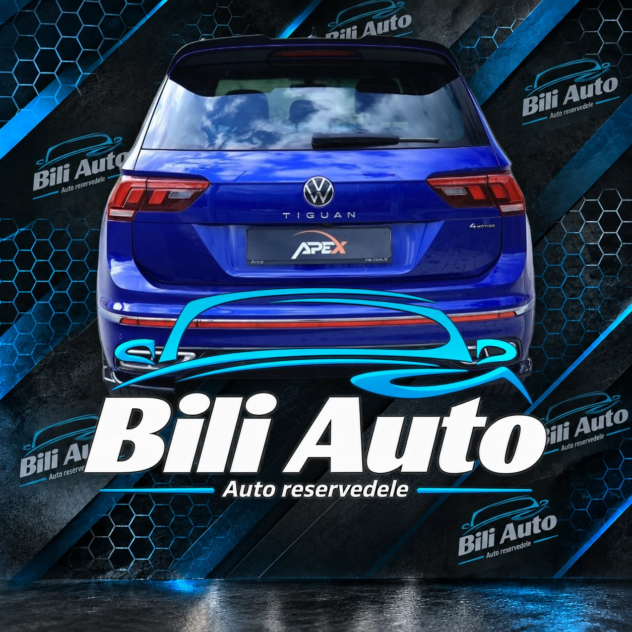 Hækspoiler VW Tiguan R R-Line MK2 facelift 2020-2024 - Billede 2