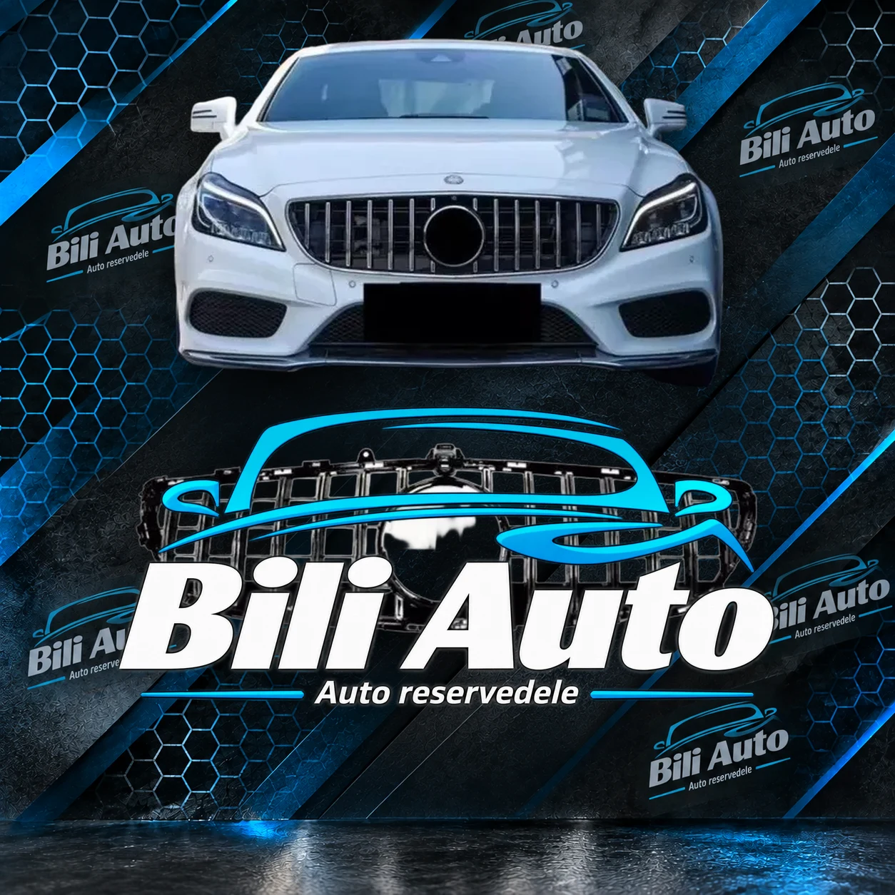 Grill Mercedes CLS W218 C218 X218 facelift Panamericana AMG