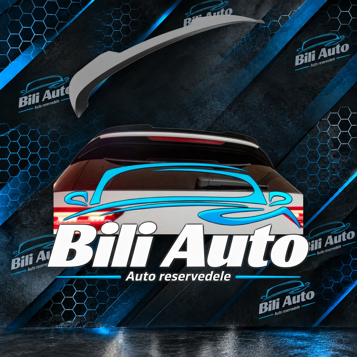 Hækspoiler VW Golf MK8 R R-Line GTI GTE GTD