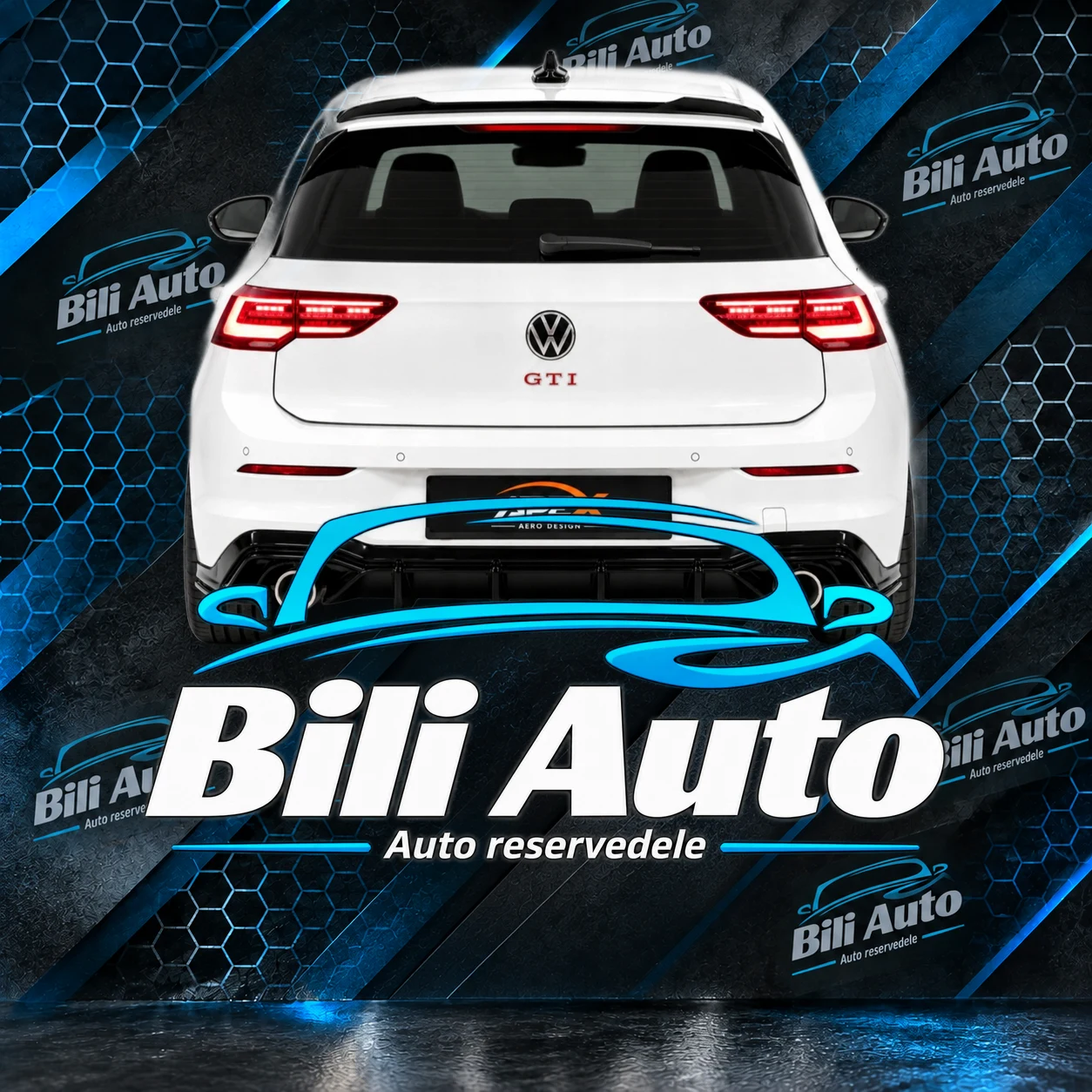 Hækspoiler VW Golf MK8 R R-Line GTI GTE GTD - Billede 2