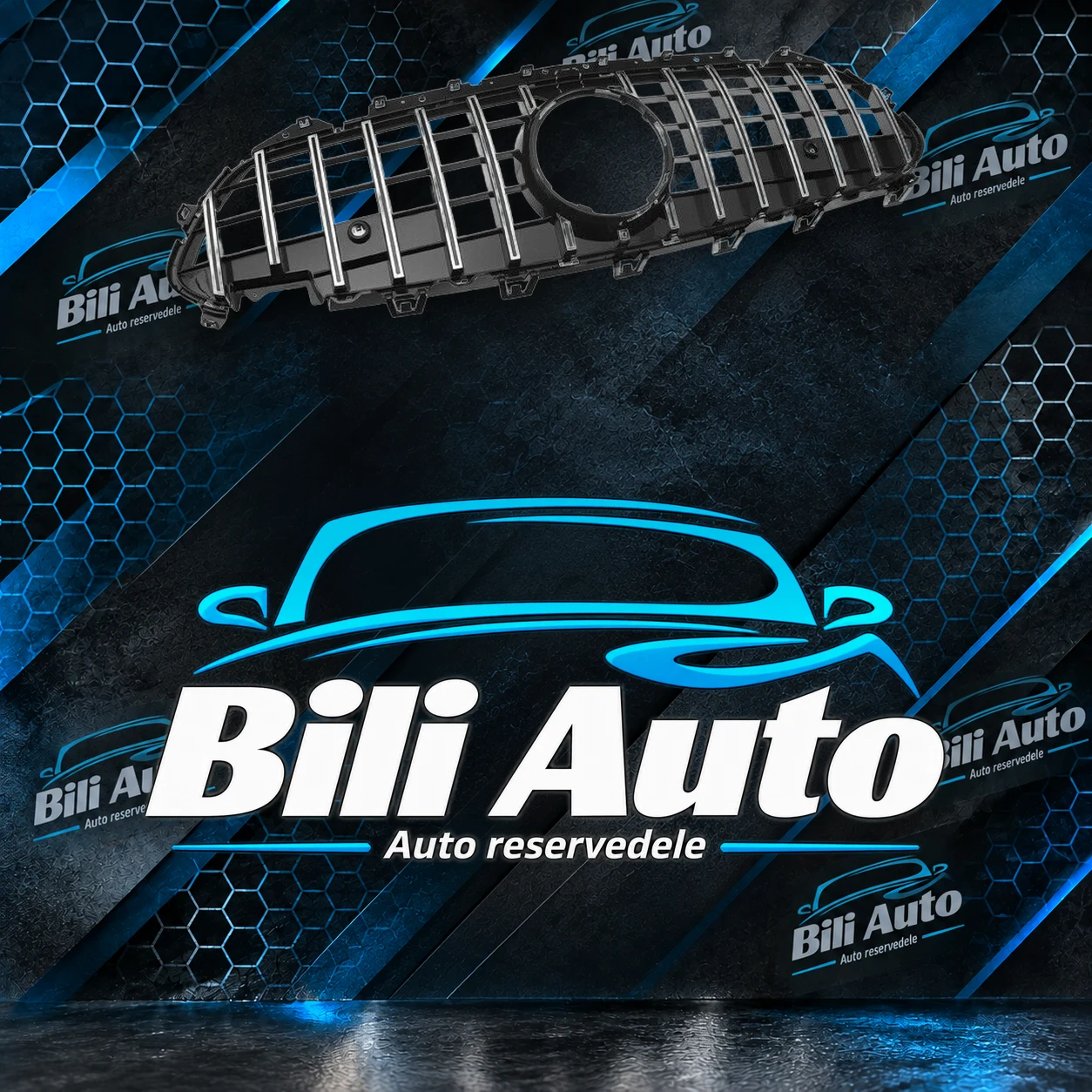 Grill Mercedes CLS W257 C257 Panamericana AMG krom - Billede 2