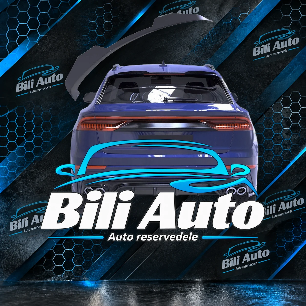 Hækspoiler Audi SQ8 MK1 2019-2023