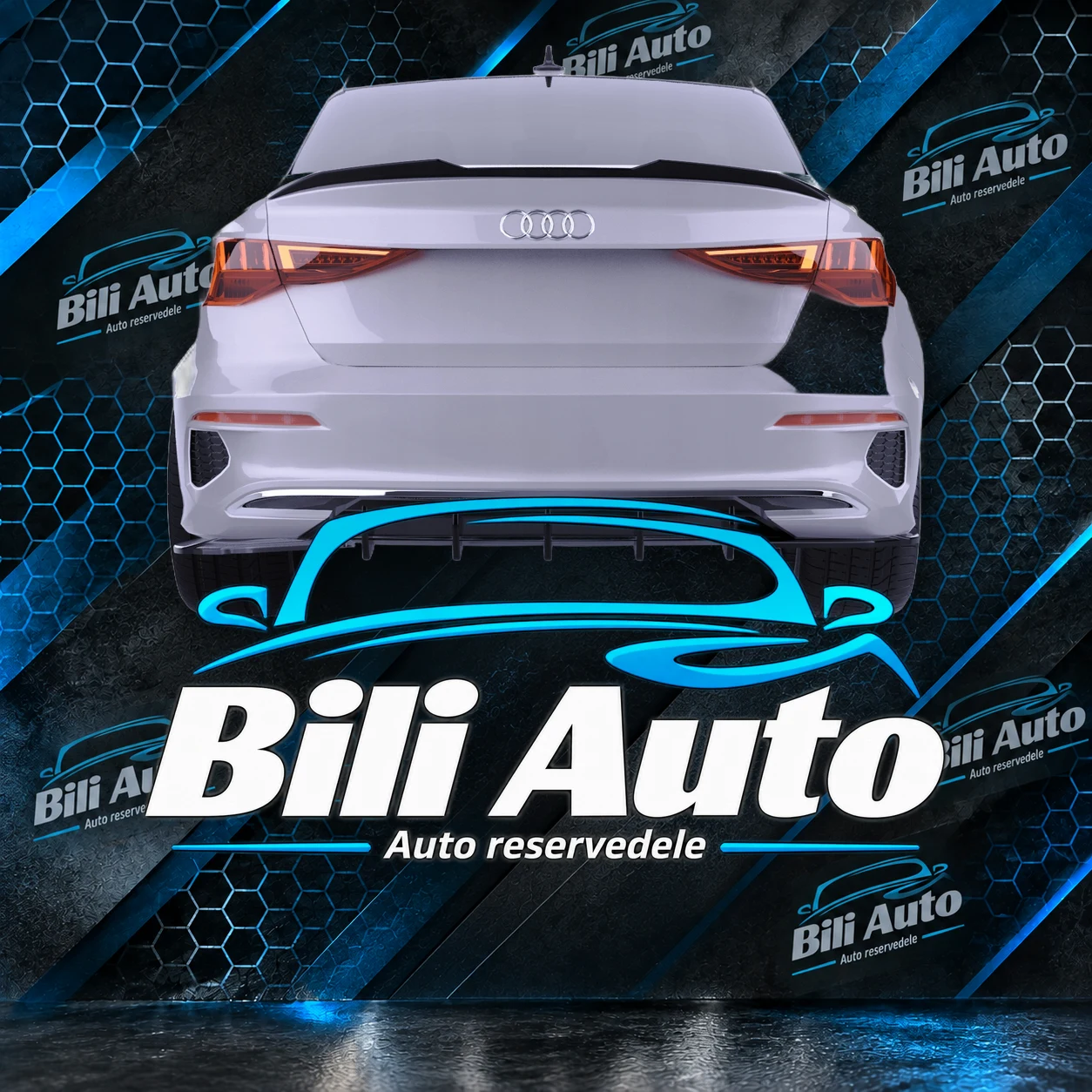 Hækspoiler Audi A3 8Y Sedan 2020-2024 - Billede 2