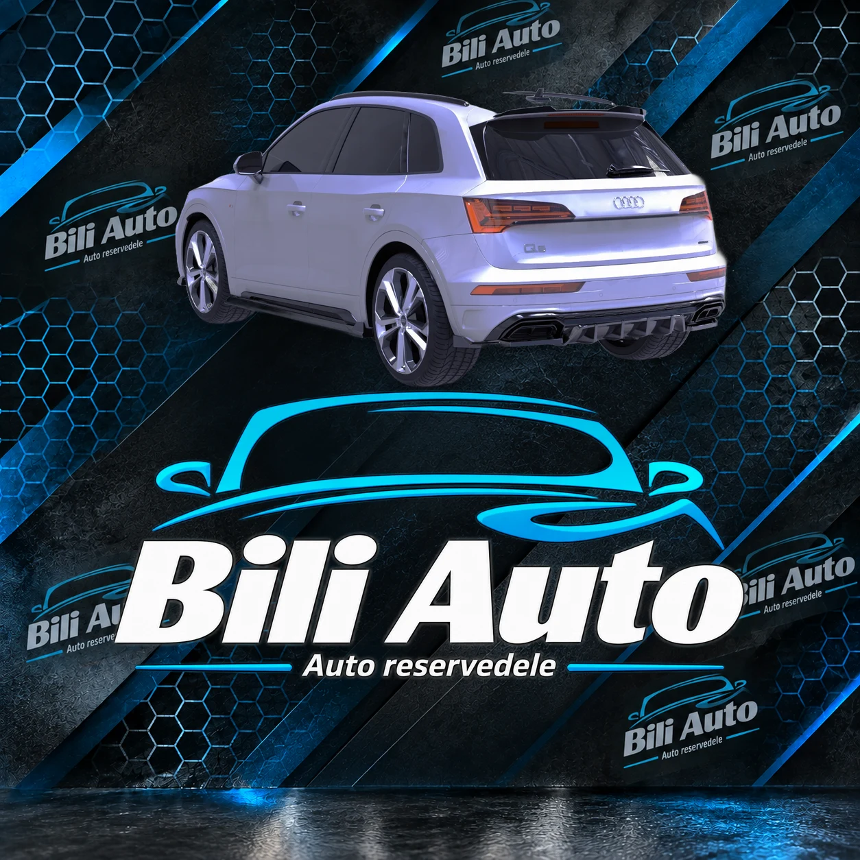 Sideskørter Audi Q5 S-Line SQ5 MK2 2020-2024 - Billede 2
