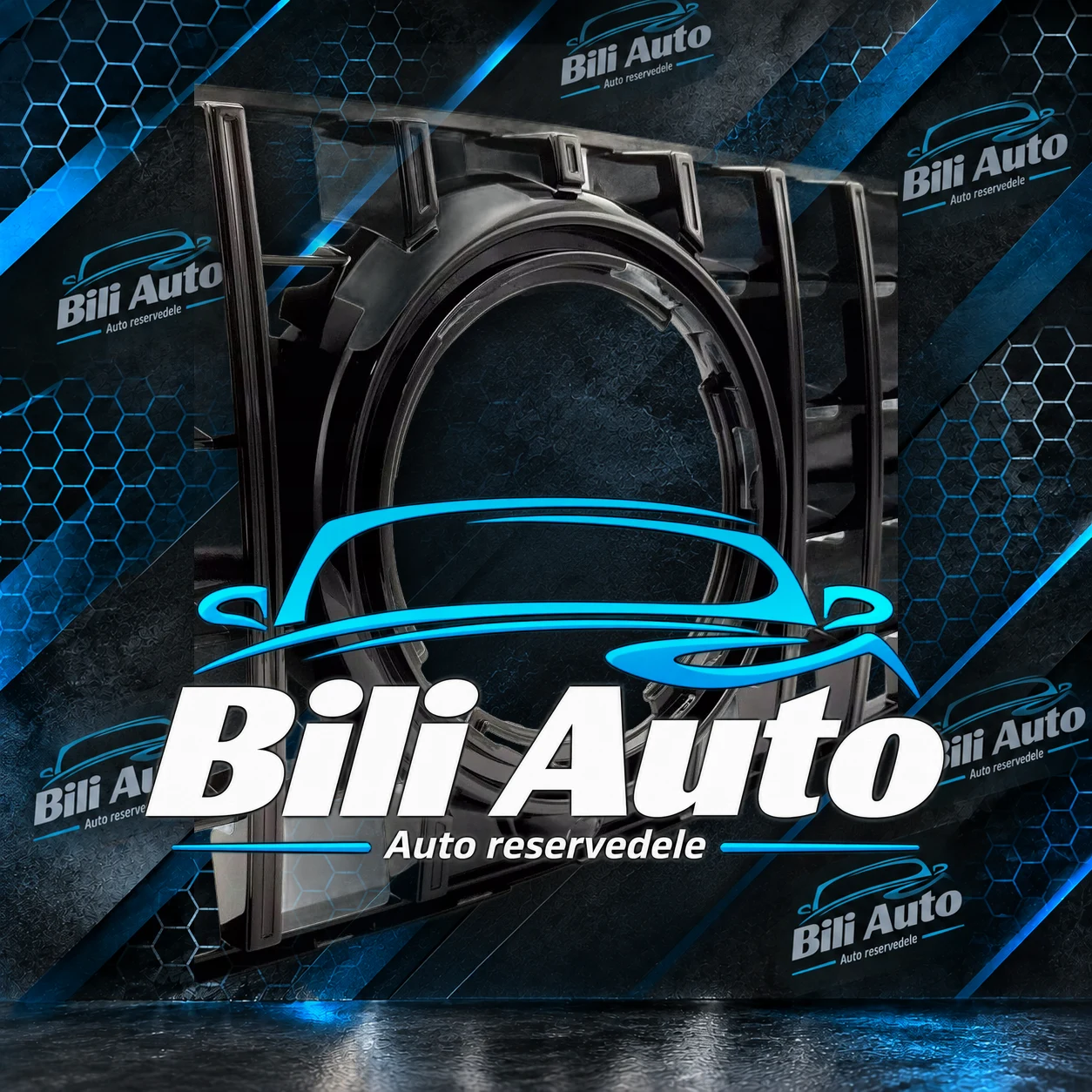 Grill Mercedes GLE W167 AMG Panamericana GT Black facelift - Billede 2