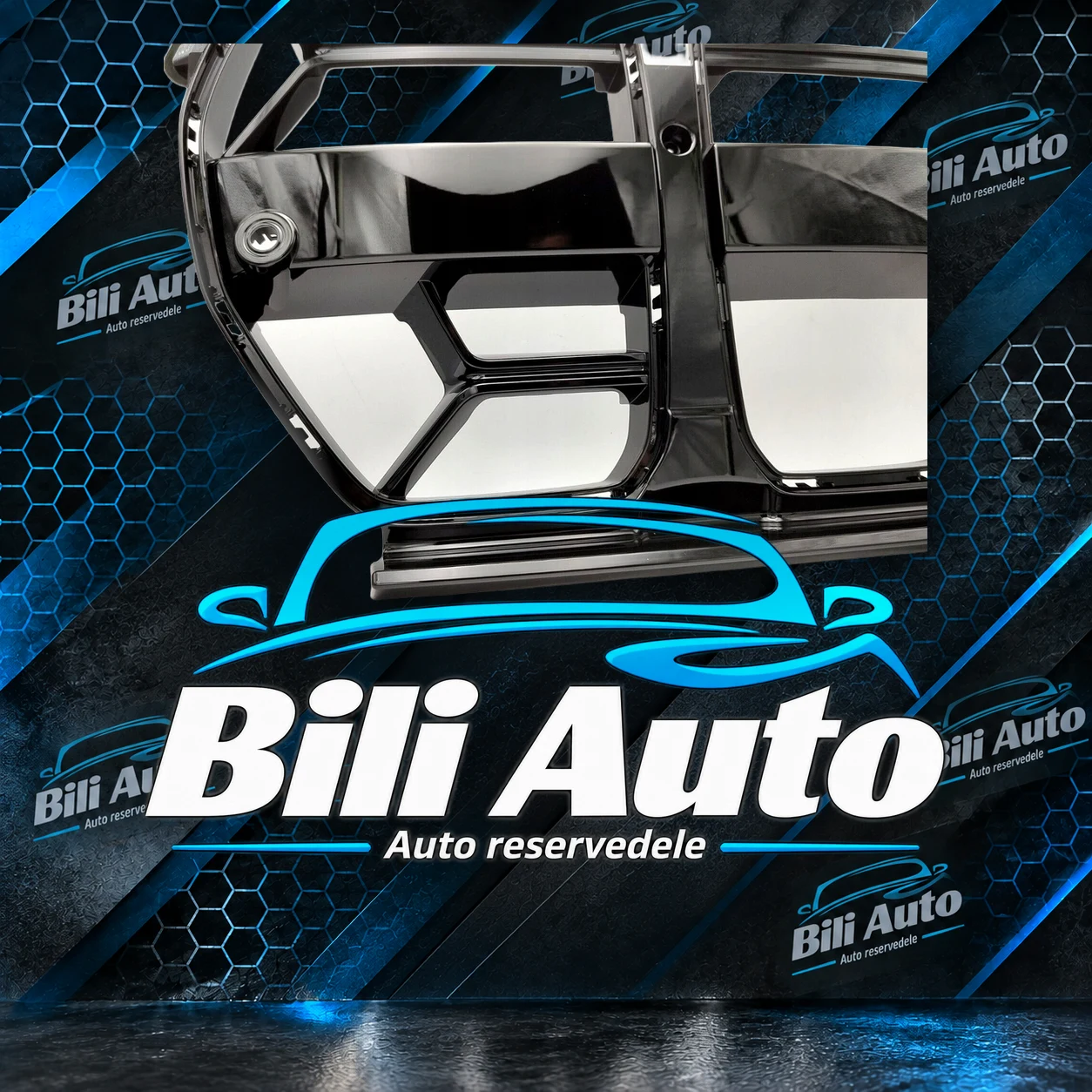Grill nyrer BMW 3 M3 G80 G81 4 M4 G82 G83 blank sort - Billede 4