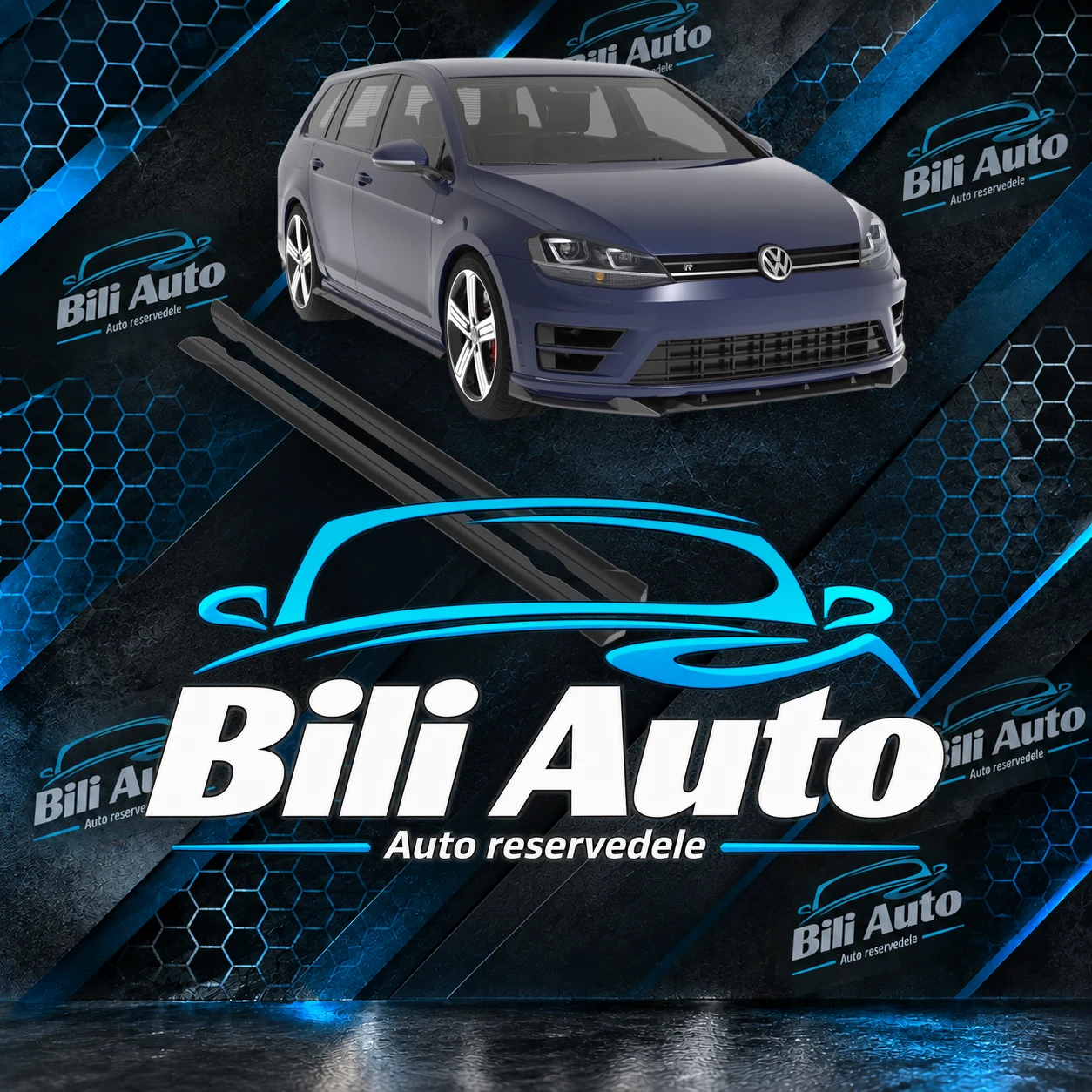 Sideskørter Golf 7 MK7 R 2013-2016