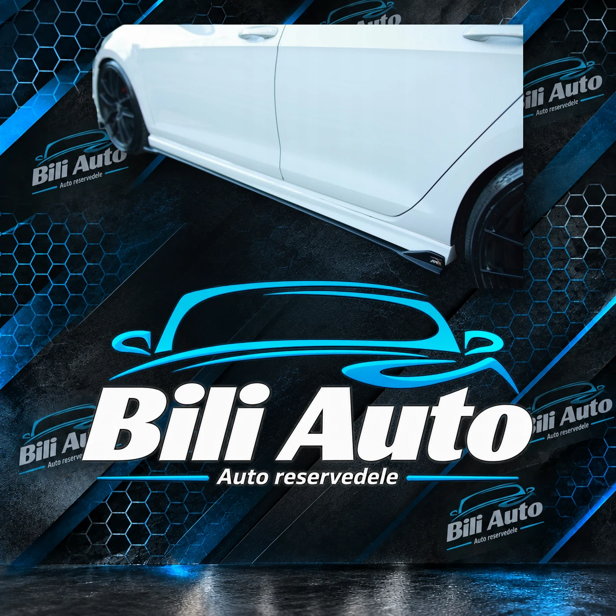 Sideskørter Golf 7 MK7 R 2013-2016 - Billede 3