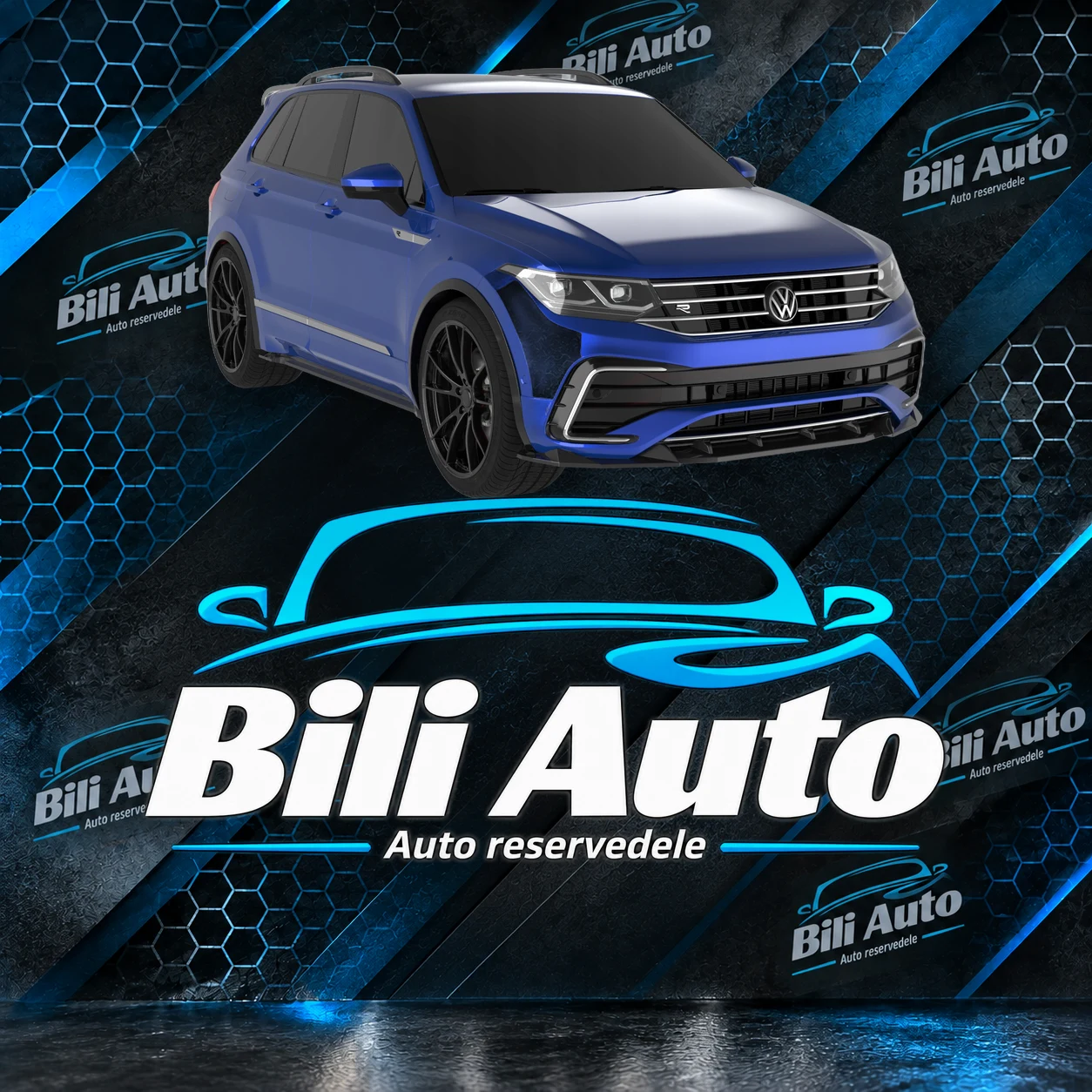 Sideskørter VW Tiguan R R-Line MK2 facelift 2020-2024 - Billede 2