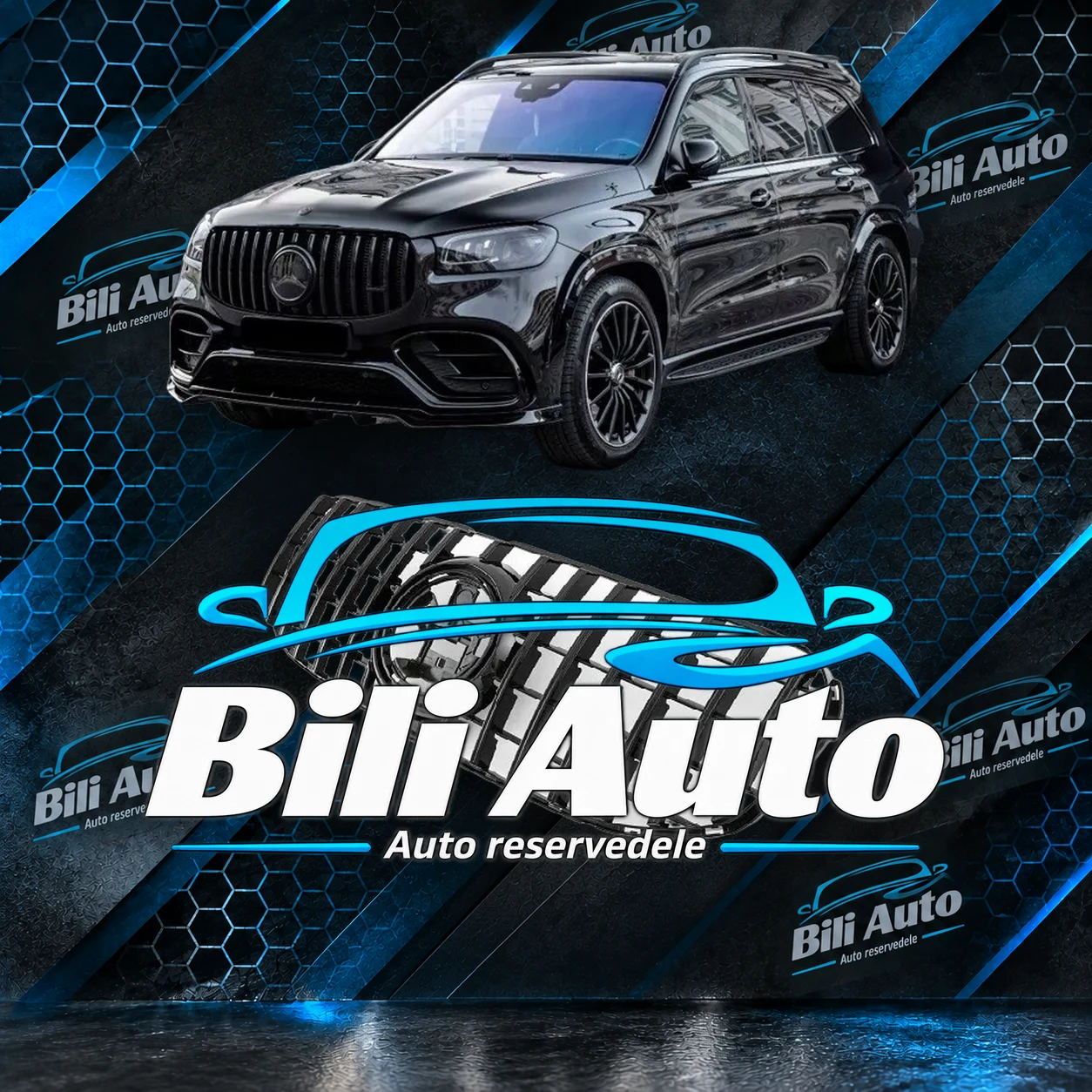 Grill Mercedes GLS X167 AMG GT Panamericana