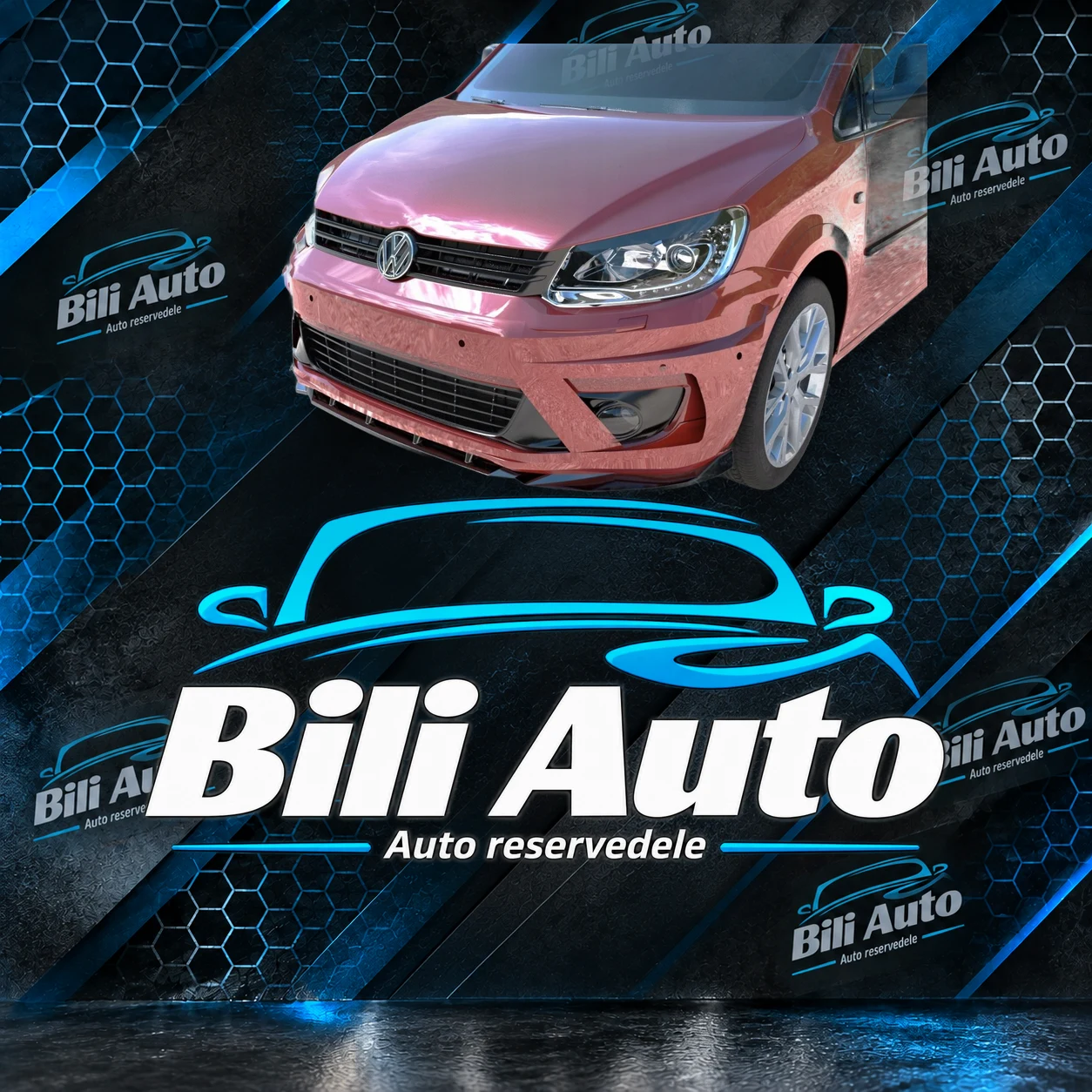 Frontsplitter Volkswagen Caddy MK4 2015-2021 - Billede 2
