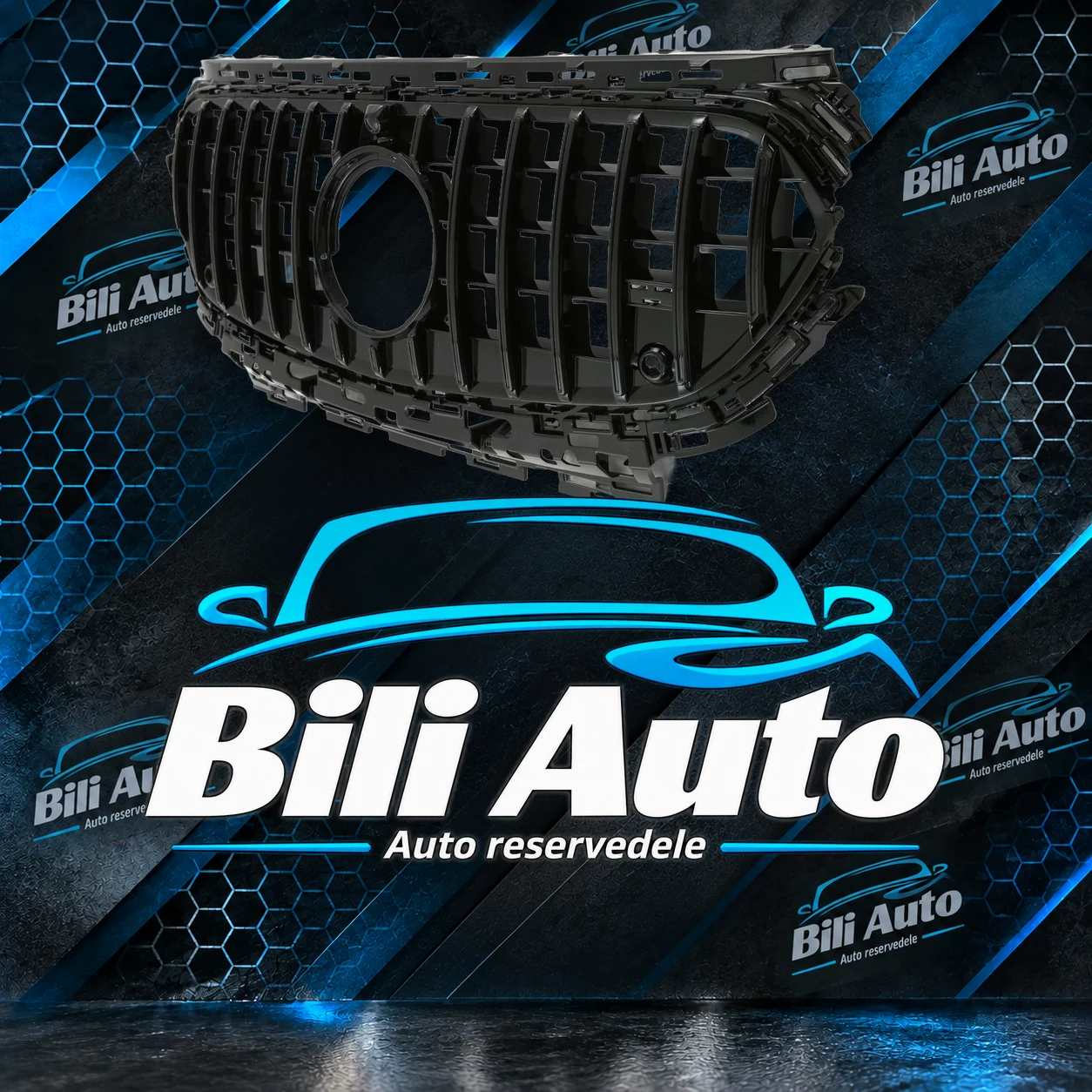 Grill Mercedes E-klasse W214 S214 X214 Panamericana Limousine - Billede 2