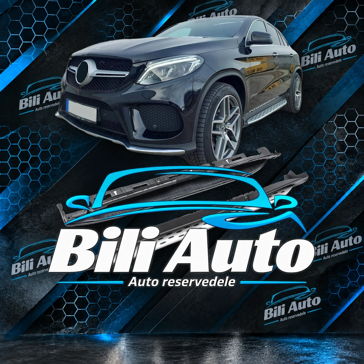 Trinbræt Mercedes GLE Coupe C292