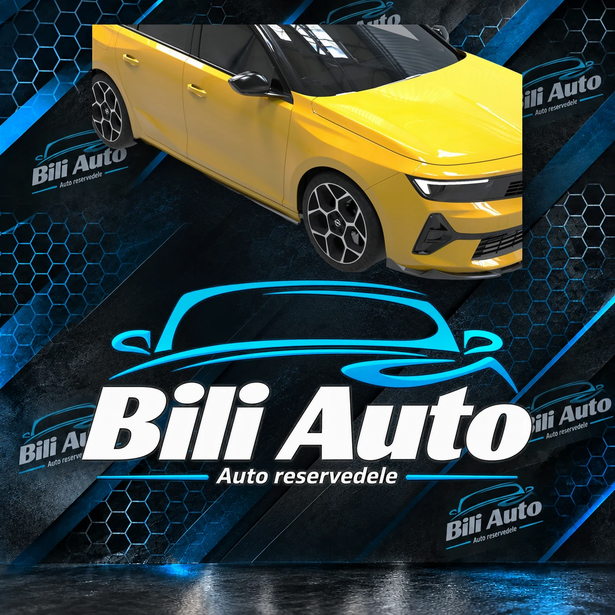 Sideskørter Opel Astra L Hatchback 2020+ blank sort - Billede 2