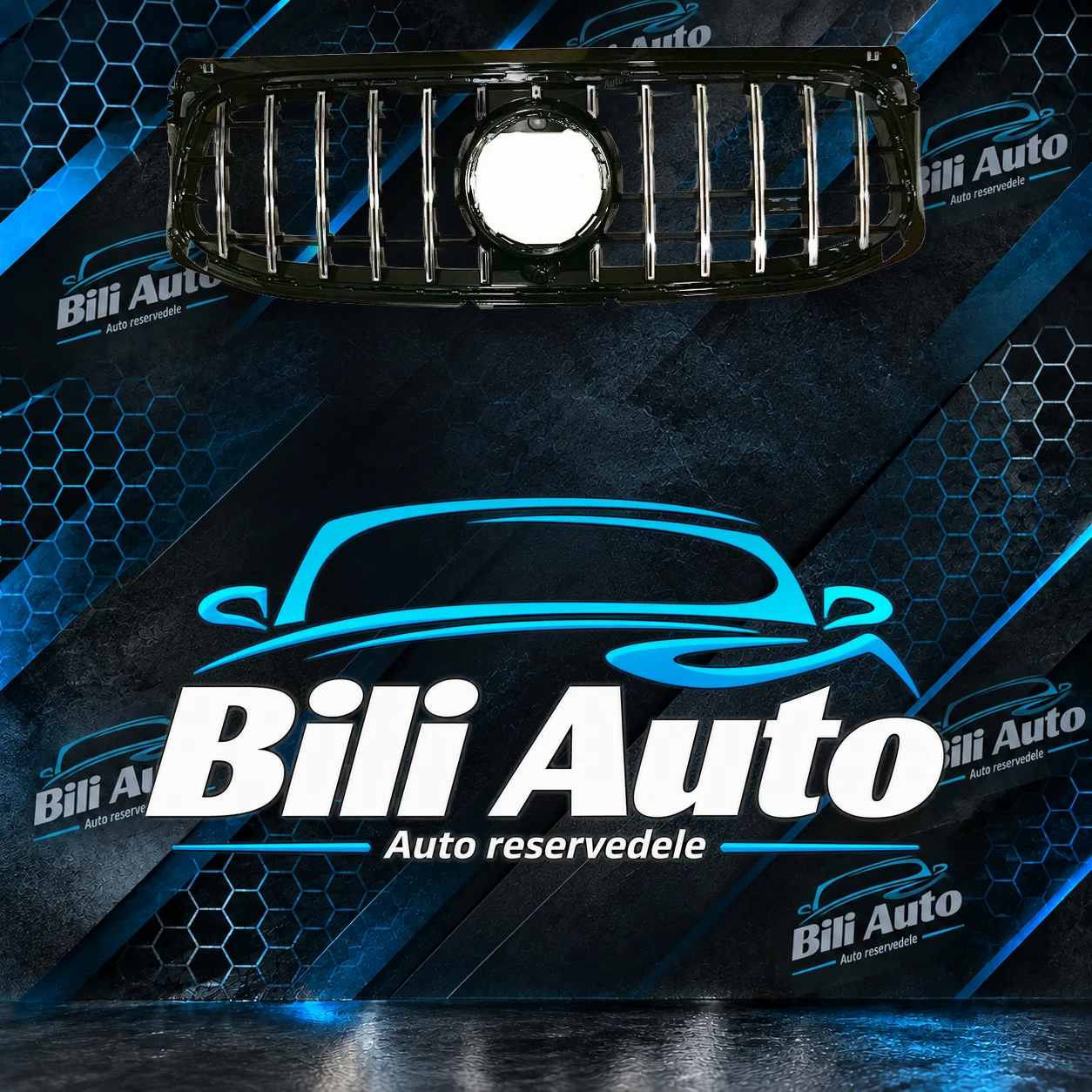 Grill Mercedes GLB W247 AMG GT Panamericana krom 2019-2023 - Billede 2