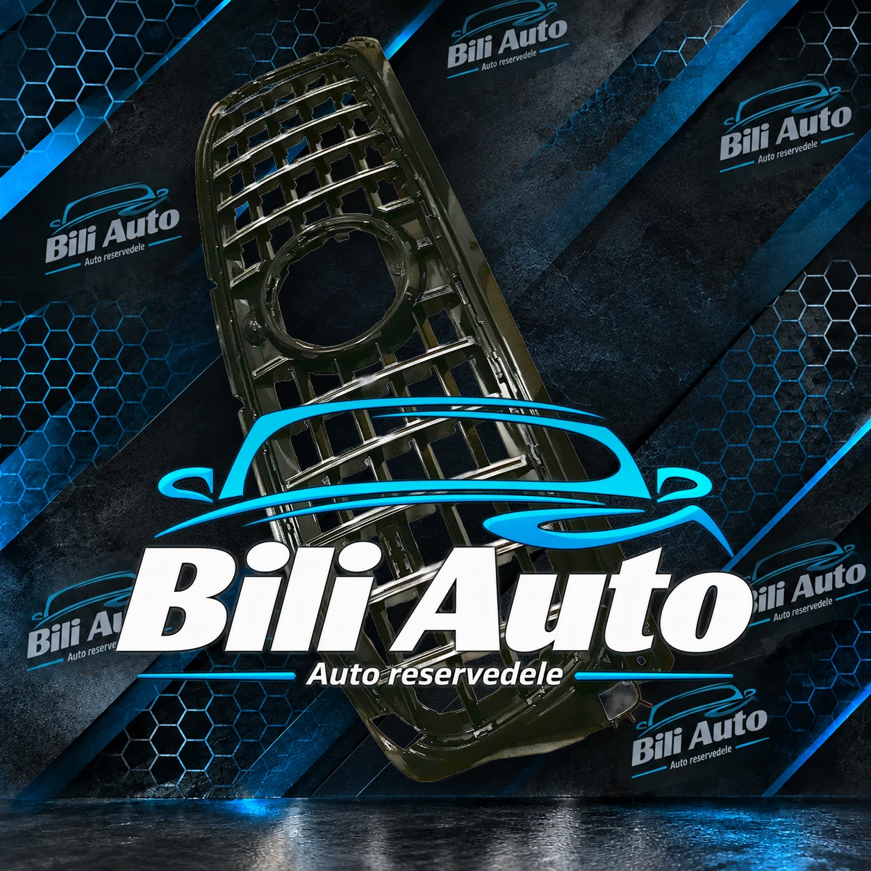 Grill Mercedes GLB W247 AMG GT Panamericana krom 2019-2023 - Billede 3