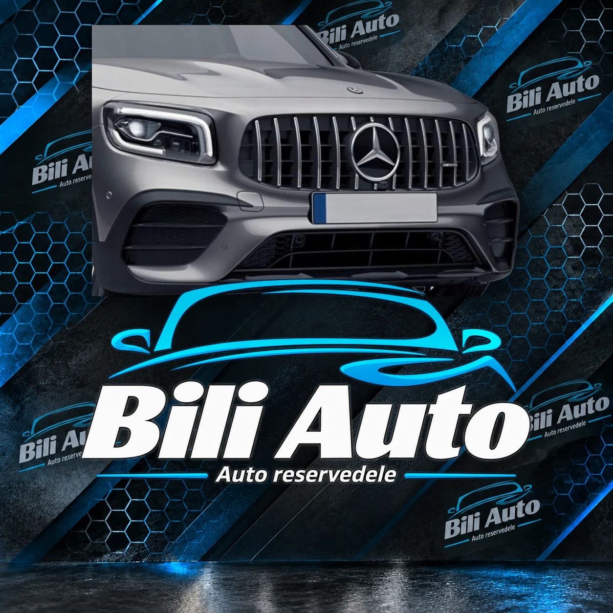 Grill Mercedes GLB W247 AMG GT Panamericana krom 2019-2023 - Billede 4