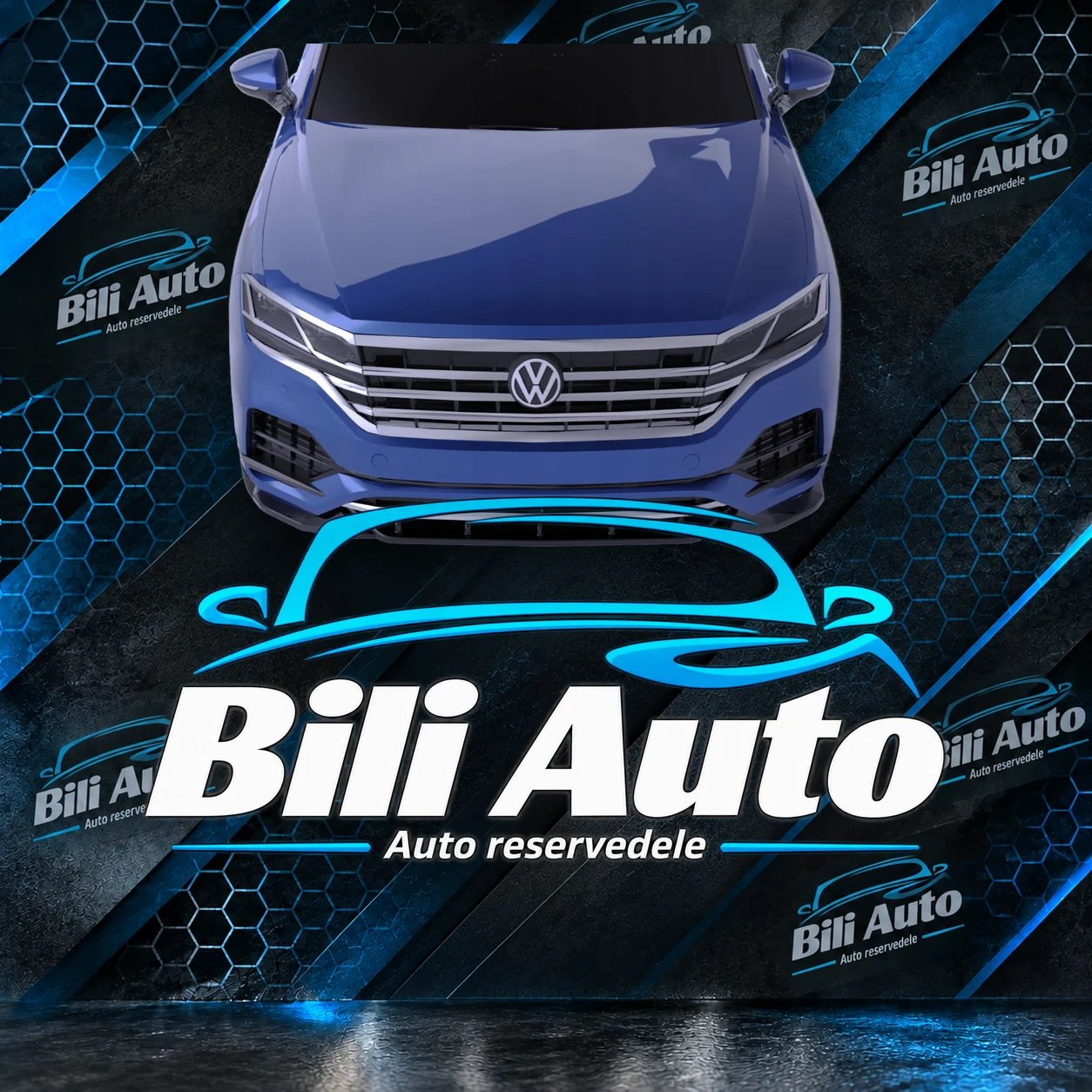 Frontsplitter Volkswagen Touareg MK3 R-Line 2018-2023 - Billede 2