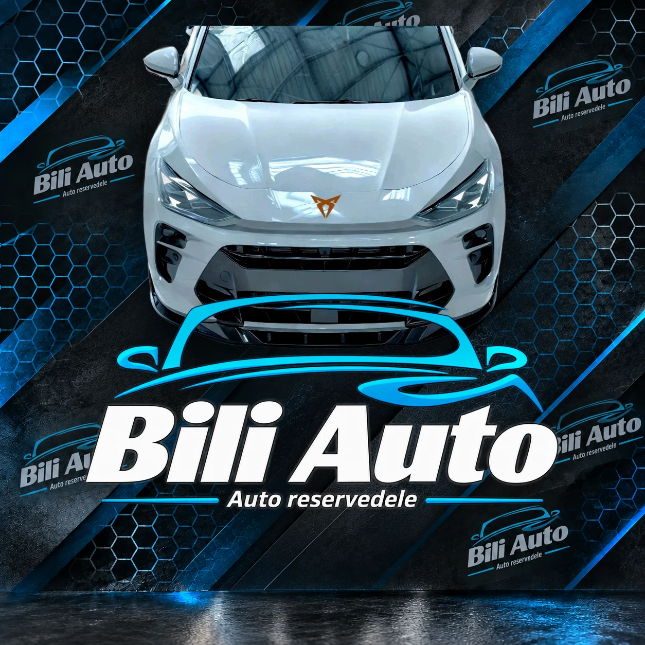 Frontsplitter Cupra Terramar 2024+ sort - Billede 2