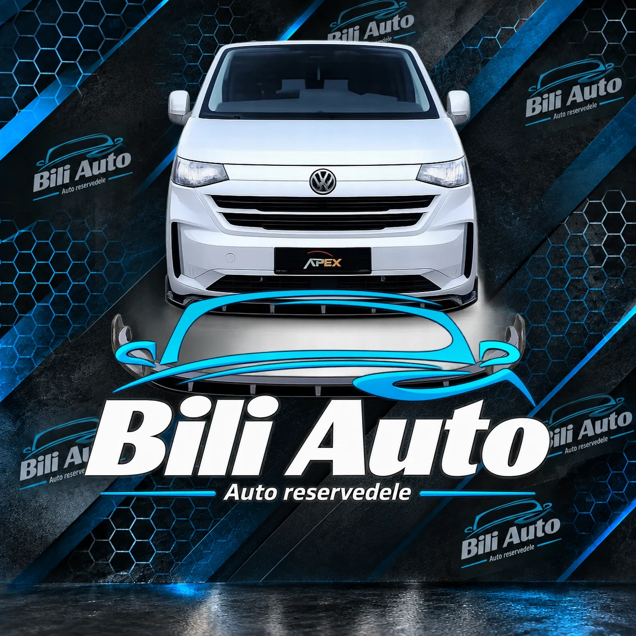 Frontsplitter Volkswagen Transporter T7 2022+