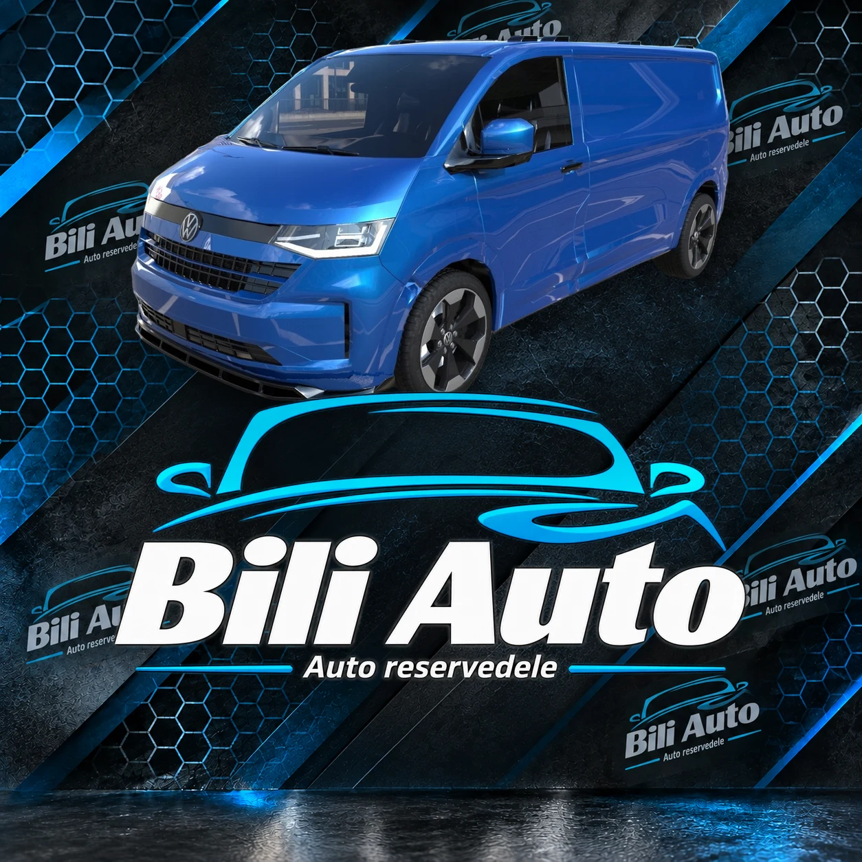Frontsplitter Volkswagen Transporter T7 2022+ - Billede 4