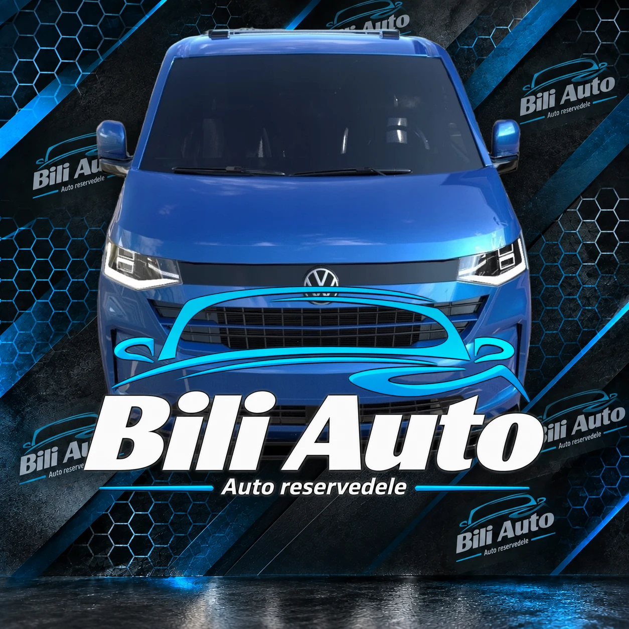 Frontsplitter Volkswagen Transporter T7 2022+ - Billede 5