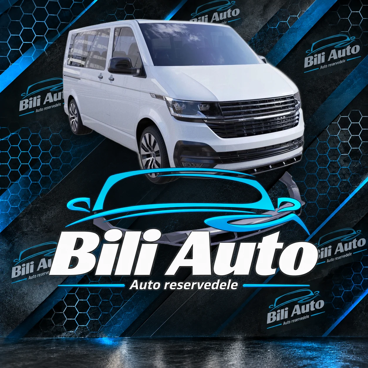 Frontsplitter Volkswagen Transporter T6.1