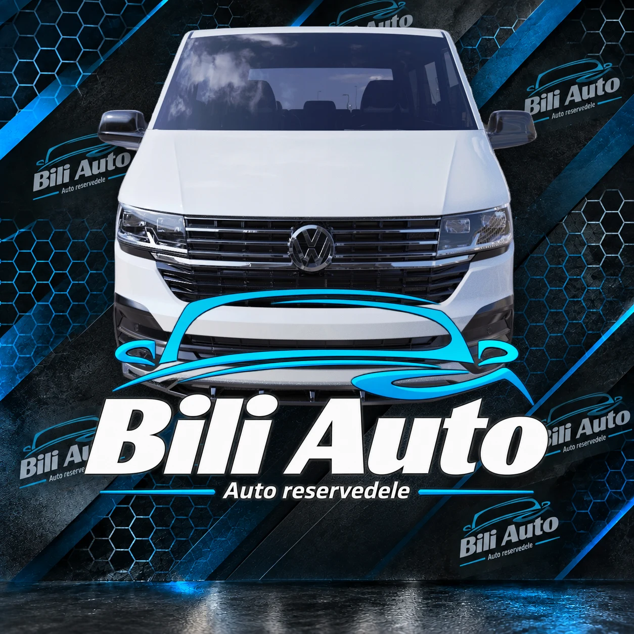 Frontsplitter Volkswagen Transporter T6.1 - Billede 2
