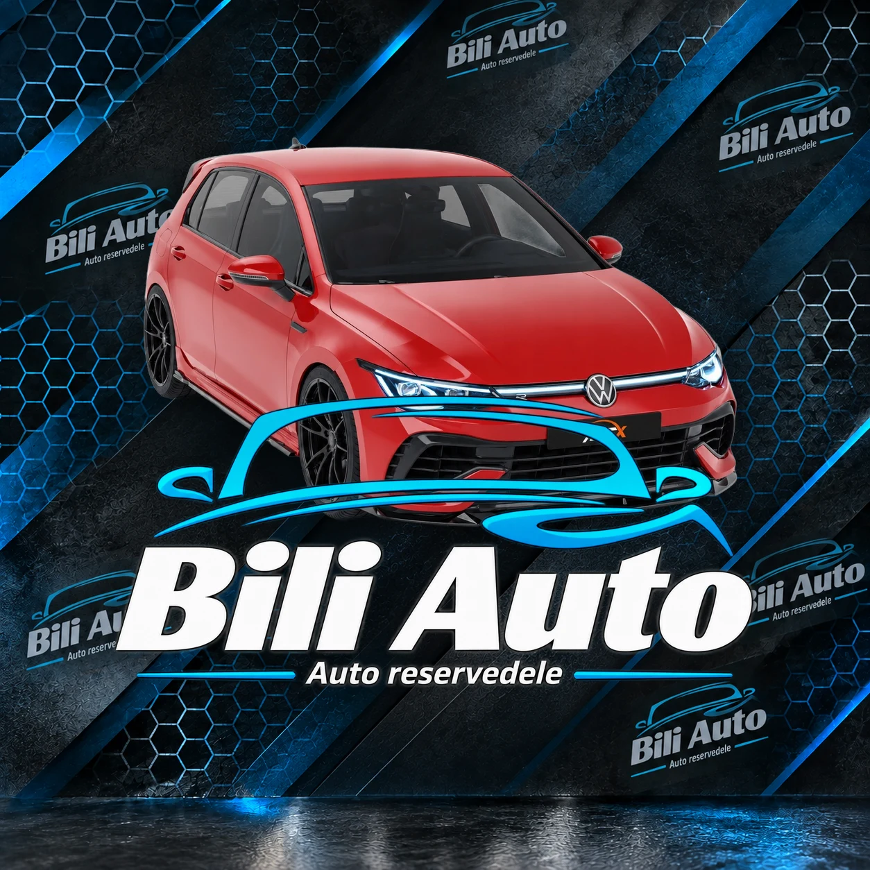 Frontsplitter Volkswagen Golf 8 MK8 R 2020-2024 - Billede 3