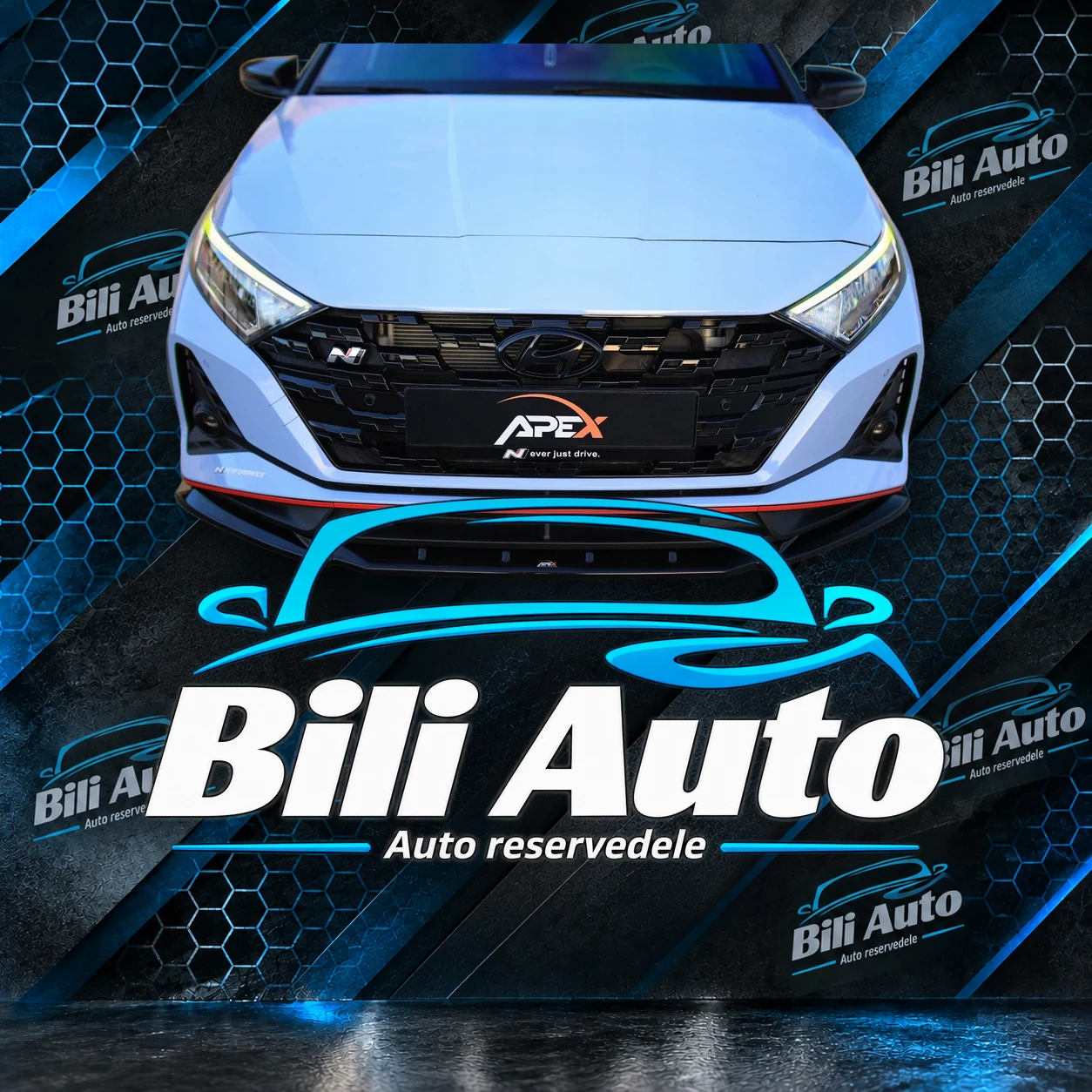 Frontsplitter Hyundai i20N 2020-2024 - Billede 2
