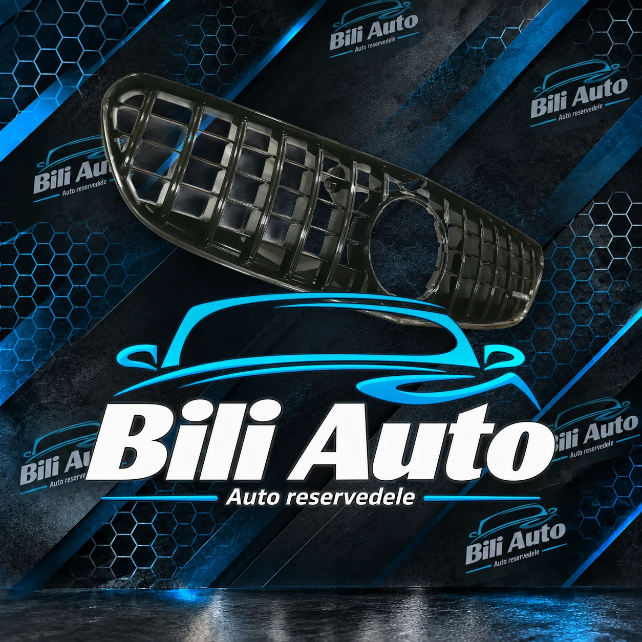 Grill Mercedes S Coupé W217 C217 AMG Panamericana facelift - Billede 3