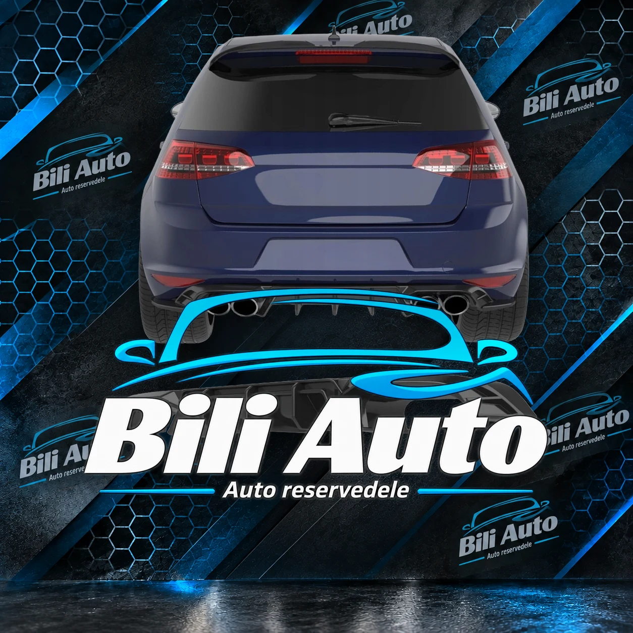 Diffuser Volkswagen Golf 7 MK7 R 2013-2016