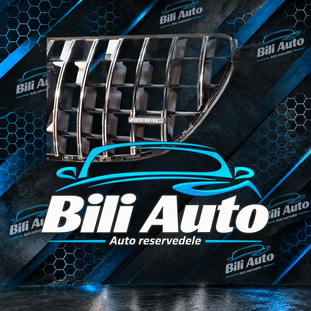 Grill Mercedes GLE Coupe W292 C292 GLE W166 GLE 63 AMG Panamericana - Billede 5